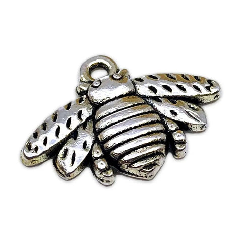 Metal Bee Charms - The Honey Jar - 