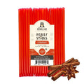 Pack of Honey Sticks with Cinnamon flavor from The Honey Jar on a white background.