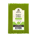 Pack of Honey Sticks Green Apple flavor with a white label on a white background